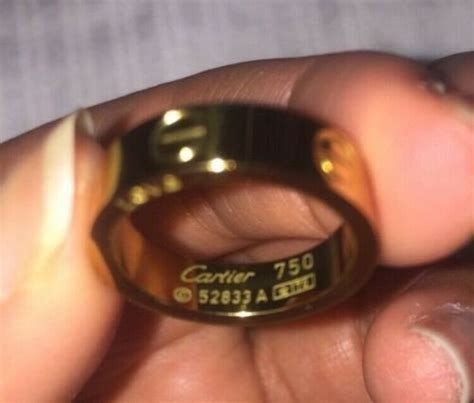 cartier ballerine ring replica|cartier 750 ring 52833a worth.